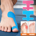 Vorgeschnittenes Kinesiologie-Tape zur Korrektur von Ballenzehen